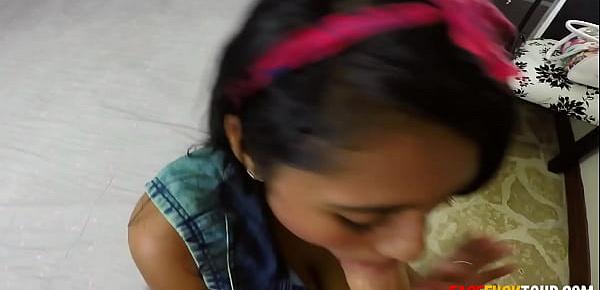  Picked Up In Public Latina POV Deep Throat